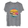 Cape Cod Retro 1980er Stil Massachusetts Beach T-Shirt
