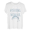 Angelshirt Born To Go Fishing Forced To Go To School T-Shirt