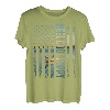 Herren Retro Patriotische Rolle Cool Poppy For Best Daddy Father's Day T-Shirt