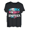 Geschlecht Ideen enthüllen Fische oder Fische BROTHER liebt dich Angeln T-Shirt