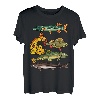 Angler Angeln Kinder Forelle Karpfen Hecht Stör T-Shirt