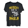 Angler Lustiges Fischer Mir Reichts Ich Geh Zum Angeln T-Shirt
