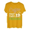 Erst Kaffee, dann Angeln Lustiger Fischer T-Shirt