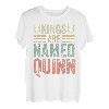 Lustiger personalisierter Name Shirt Kings Are Named Quinn T-Shirt