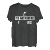 Männer Fishing Lustiges Angler Angeln T-Shirt