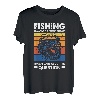 Angeln ist immer die perfekte Antwort: Fisch T-Shirt