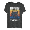 Angeln ist immer die perfekte Antwort: Fisch T-Shirt
