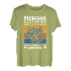 Angeln ist immer die perfekte Antwort: Fisch T-Shirt