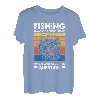 Angeln ist immer die perfekte Antwort: Fisch T-Shirt