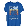 Angeln ist immer die perfekte Antwort: Fisch T-Shirt