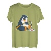 Pinguin Hapfox Angeln T-Shirt
