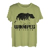 Winnipeg, Manitoba, Kanada, Bär, Grizzly Pride, Vintage-Stil, für draußen T-Shirt