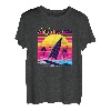 Virgin Gorda Retro 80er Jahre Stil Souvenir Strand T-Shirt