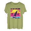 Virgin Gorda Retro 80er Jahre Stil Souvenir Strand T-Shirt
