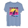 Virgin Gorda Retro 80er Jahre Stil Souvenir Strand T-Shirt