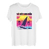 Virgin Gorda Retro 80er Jahre Stil Souvenir Strand T-Shirt