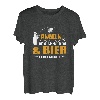 Herren Angeln Und Bier Darum Bin Ich Hier Angler Spruch Fischen Fun T-Shirt
