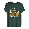 Herren Angeln Und Bier Darum Bin Ich Hier Angler Spruch Fischen Fun T-Shirt
