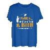 Herren Angeln Und Bier Darum Bin Ich Hier Angler Spruch Fischen Fun T-Shirt