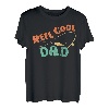 Reel Cool Dad Vintage Angeln Vater Sohn passender Vatertag T-Shirt
