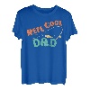 Reel Cool Dad Vintage Angeln Vater Sohn passender Vatertag T-Shirt