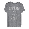 Herren Lustiges personalisiertes Bootsshirt mit Vorname Captain Paul T-Shirt