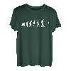 Angeln Evolution Angler Fischen Entwicklung Fischer T-Shirt