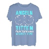 Angeln Ist Wie Titten Lustiger Angler Fischer Spruch T-Shirt