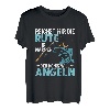 Reichet mir die Rute ihr Narren Angler Fischer T-Shirt
