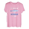Ich muss los, der Hering ist da! Fischer Angler Design T-Shirt