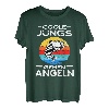 Angler Fischer Spruch lustig coole Jungs gehen angeln angel T-Shirt