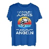 Angler Fischer Spruch lustig coole Jungs gehen angeln angel T-Shirt