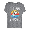 Angler Fischer Spruch lustig coole Jungs gehen angeln angel T-Shirt