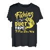 Angeln ist wie Klebeband, es repariert alles. Fish Fisherman T-Shirt