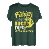 Angeln ist wie Klebeband, es repariert alles. Fish Fisherman T-Shirt