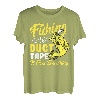 Angeln ist wie Klebeband, es repariert alles. Fish Fisherman T-Shirt