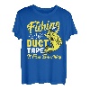 Angeln ist wie Klebeband, es repariert alles. Fish Fisherman T-Shirt