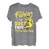 Angeln ist wie Klebeband, es repariert alles. Fish Fisherman T-Shirt