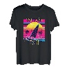 Tortola Retro 80er Jahre Style Souvenir Strand T-Shirt