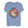Cooles Vintage Aruba Karibik Strand Spaß Sonnenuntergang Grafik Design T-Shirt