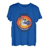 Cooles Vintage Aruba Karibik Strand Spaß Sonnenuntergang Grafik Design T-Shirt