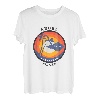 Cooles Vintage Aruba Karibik Strand Spaß Sonnenuntergang Grafik Design T-Shirt