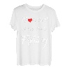 Herren Ich liebe sie mehr als Angelpaare zum Valentinstag T-Shirt