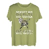 Herren Reichet mir die Rute ihr Narren der König will Angeln T-Shirt