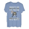 Herren Reichet mir die Rute ihr Narren der König will Angeln T-Shirt