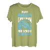 Zum Angeln Geboren Zur Schule Gezwungen Angler Junge Schüler T-Shirt