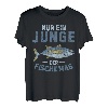 Nur ein Junge der Fische mag Meerestier Aquarium Fisch T-Shirt