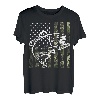 Camo Amerikanische Flagge Shirt Vintage Angeln Fischer Geschenk T-Shirt