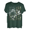 Camo Amerikanische Flagge Shirt Vintage Angeln Fischer Geschenk T-Shirt