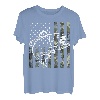 Camo Amerikanische Flagge Shirt Vintage Angeln Fischer Geschenk T-Shirt